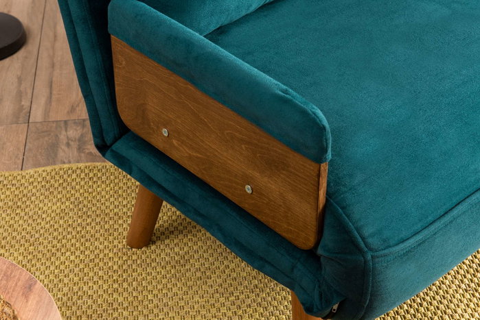 Atelier Del Sofa Cosmo Sofá-Cama de 2 Plazas Verde Petróleo Atelier Del Sofa Cosmo Sofá-Cama de 2 Plazas Verde Petróleo